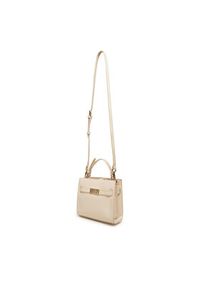 TOMMY HILFIGER - Tommy Hilfiger Torebka Heritage Mini Satchel AW0AW17405 Écru. Materiał: skórzane #5