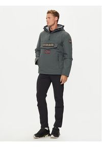 Napapijri Kurtka anorak Rainforest Pocket 2 NP0A4GMD Zielony Regular Fit. Kolor: zielony. Materiał: syntetyk #4