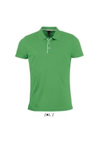 SOL'S - Polo Sol's Performer. Typ kołnierza: polo. Kolor: zielony #1