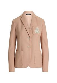 Lauren Ralph Lauren - LAUREN RALPH LAUREN Marynarka 200797305023 Różowy Slim Fit. Kolor: różowy. Materiał: syntetyk, bawełna #5
