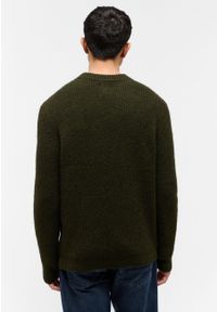 Mustang - MUSTANG EMIL C CREW MĘSKI SWETER ELEGANCKI RIFLE GREEN 1015801 6514. Styl: elegancki #5