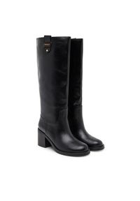 TwinSet - TWINSET Kozaki ko252TCP080 Czarny. Kolor: czarny. Materiał: skóra #2