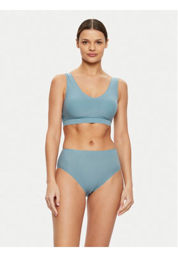Chantelle Figi klasyczne z wysokim stanem Soft Stretch C106C7 Szary. Stan: podwyższony. Kolor: szary. Materiał: syntetyk