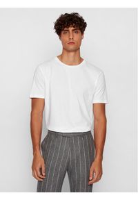 BOSS - Boss T-Shirt Lecco 80 50385281 Biały Regular Fit. Kolor: biały. Materiał: bawełna #1