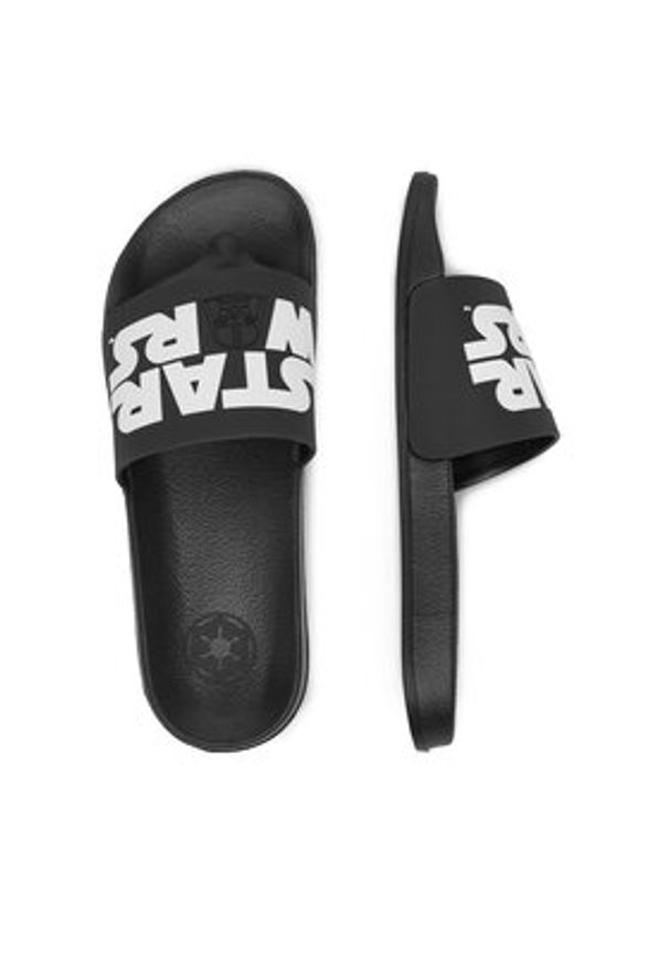 Star Wars Klapki SS25-150SW Czarny. Kolor: czarny. Wzór: motyw z bajki