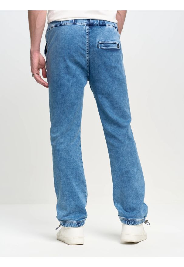 Big-Star - Jeansy męskie loose niebieskie Willu 319. Kolor: niebieski. Sezon: lato. Styl: wakacyjny, retro, klasyczny