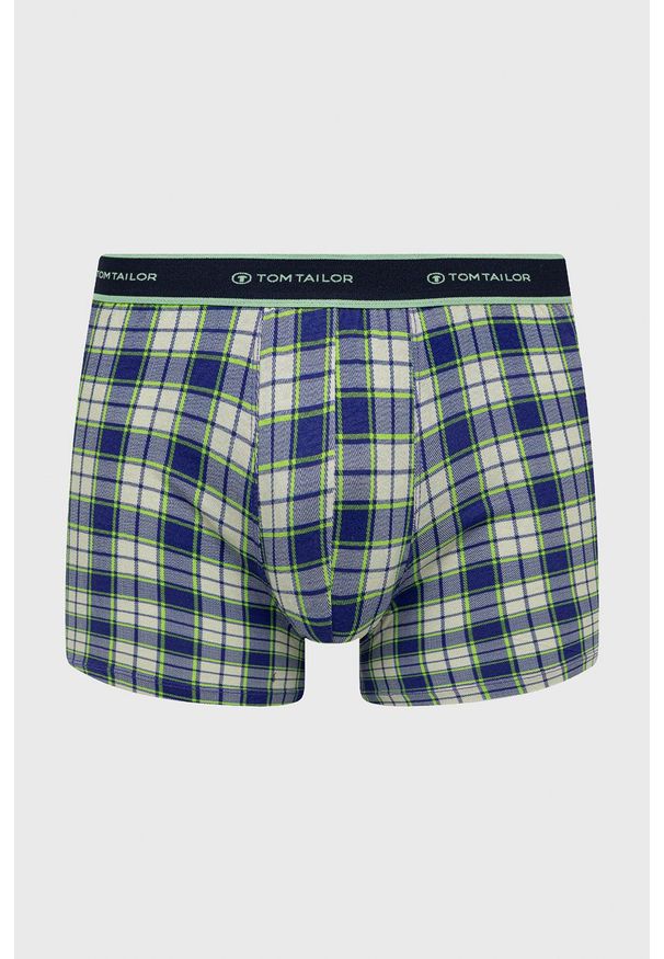 Tom Tailor bokserki (2-pack) męskie kolor granatowy. Kolor: niebieski. Materiał: materiał