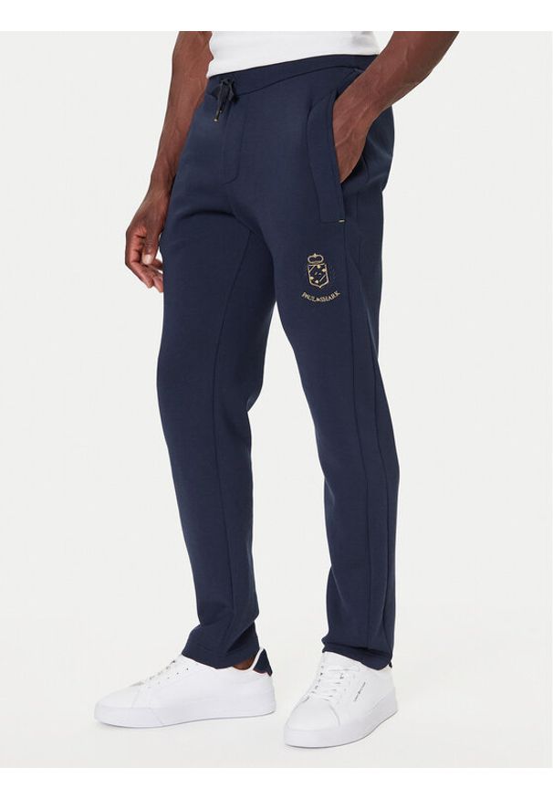 PAUL & SHARK - Paul&Shark Spodnie dresowe 15311824 Granatowy Regular Fit. Kolor: niebieski. Materiał: syntetyk