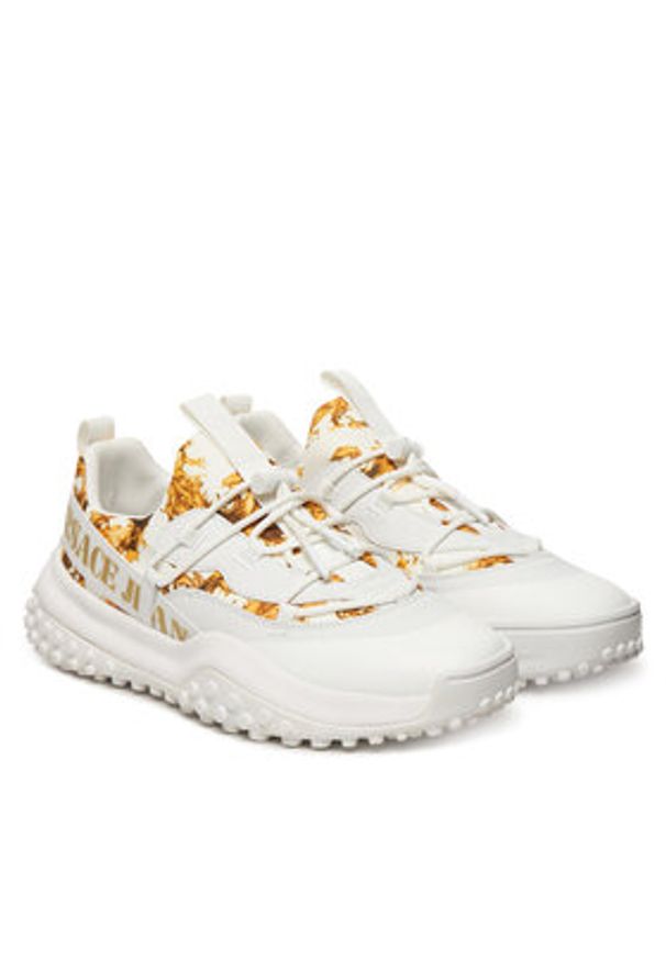Versace Jeans Couture Sneakersy 80YA3SN2 Biały. Kolor: biały. Materiał: materiał