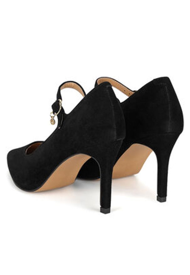 Lasocki Szpilki WFA1619-37Z Czarny. Kolor: czarny. Materiał: zamsz, skóra. Obcas: na szpilce