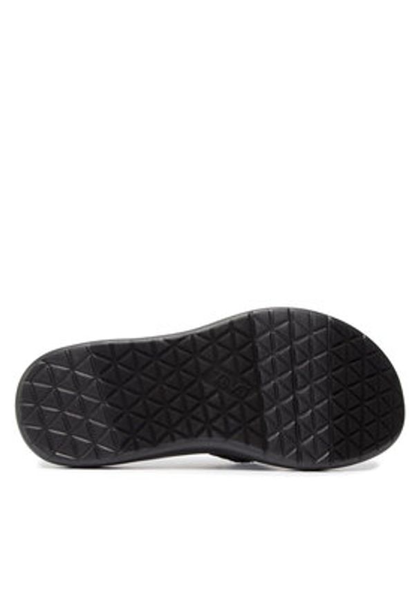 Teva Japonki Voya Flip 1019040 Czarny. Kolor: czarny. Materiał: materiał