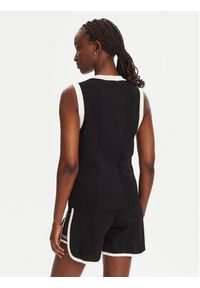 Liu Jo Sport Top TA5092 MS022 Czarny Regular Fit. Kolor: czarny. Materiał: syntetyk. Styl: sportowy #5