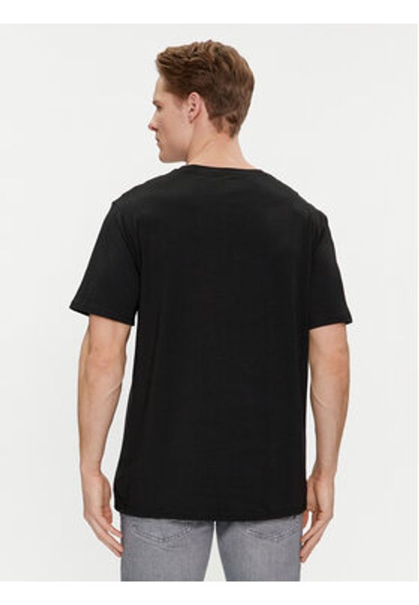 Tommy Jeans Komplet 2 t-shirtów UM0UM03157 Czarny Regular Fit. Kolor: czarny. Materiał: bawełna
