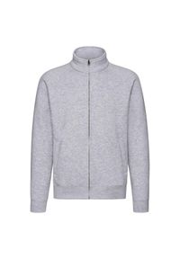 FRUIT OF THE LOOM - Kurtka Unisex Premium Plain Dla Dorosłych. Kolor: szary