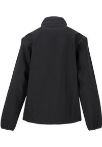 Dziecięca kurtka wodoodporna Whistler Lango. Kolor: czarny. Materiał: softshell. Styl: sportowy