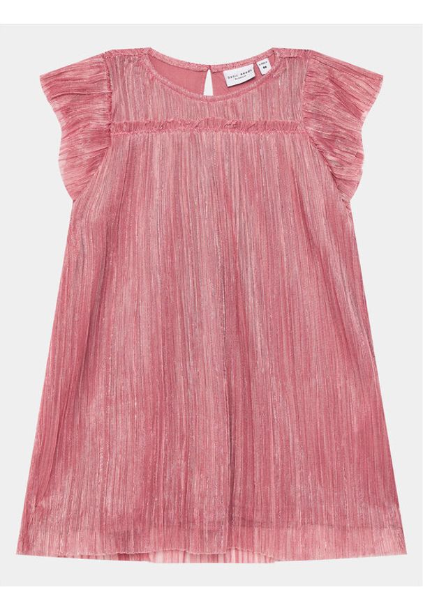 Name it - NAME IT Sukienka elegancka 13224607 Różowy Regular Fit. Kolor: różowy. Materiał: syntetyk. Styl: elegancki