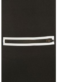 4f - 4F Longsleeve kolor czarny. Kolor: czarny. Materiał: włókno, dzianina. Długość rękawa: długi rękaw. Wzór: gładki #2