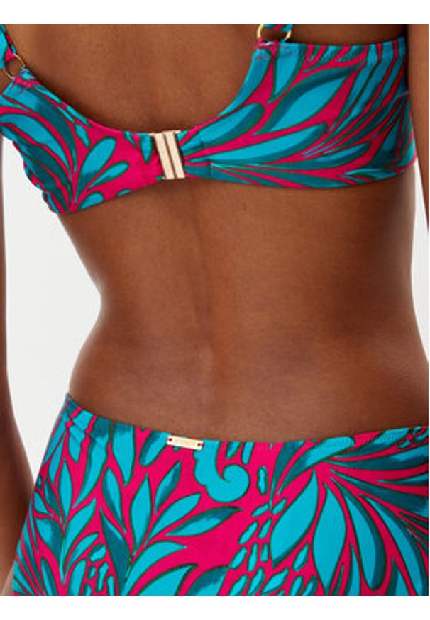 SELMARK - Selmark Dół od bikini BL702 Turkusowy. Kolor: turkusowy. Materiał: syntetyk