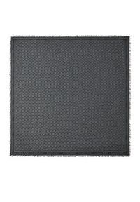 Calvin Klein Chusta Aop Monogram Jacquard LV04F8054G Czarny. Kolor: czarny. Materiał: materiał