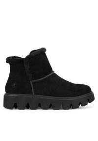 Rieker Revolution Lifestyle Śniegowce W2071-00 Czarny. Kolor: czarny. Materiał: zamsz, skóra