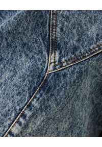 ISABEL MARANT - Jeansowa bluzka Ulinae. Kolor: niebieski. Materiał: jeans. Długość: długie. Wzór: aplikacja