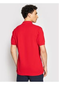 Lacoste Polo L1212 Czerwony Classic Fit. Typ kołnierza: polo. Kolor: czerwony. Materiał: bawełna #3