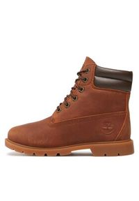 Timberland Trapery Linden Woods Wp 6 Inch TB0A156Z2421 Brązowy. Kolor: brązowy. Materiał: skóra #4