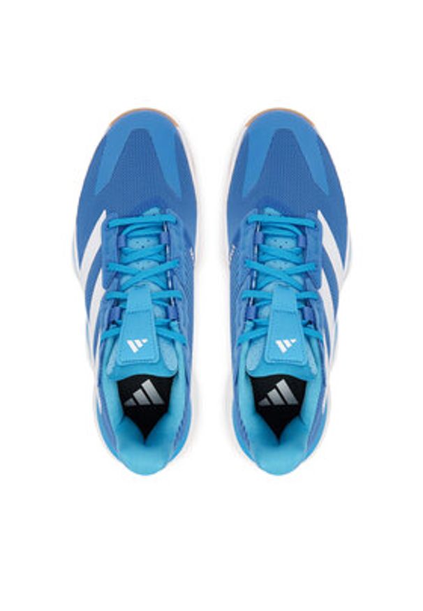 Adidas - adidas Buty halowe Stabil 16 KJ3660 Niebieski. Kolor: niebieski. Materiał: materiał