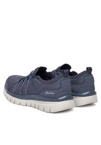 skechers - Skechers Sneakersy Graceful-Soft Soul 100692/NVY Granatowy. Kolor: niebieski. Materiał: materiał
