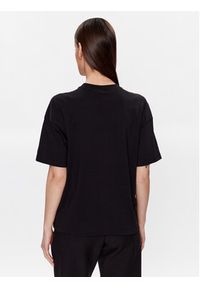Champion T-Shirt 116249 Czarny Regular Fit. Kolor: czarny. Materiał: bawełna
