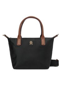 TOMMY HILFIGER - Tommy Hilfiger Torebka Popette Mini Tote AW0AW17709 Czarny. Kolor: czarny #2