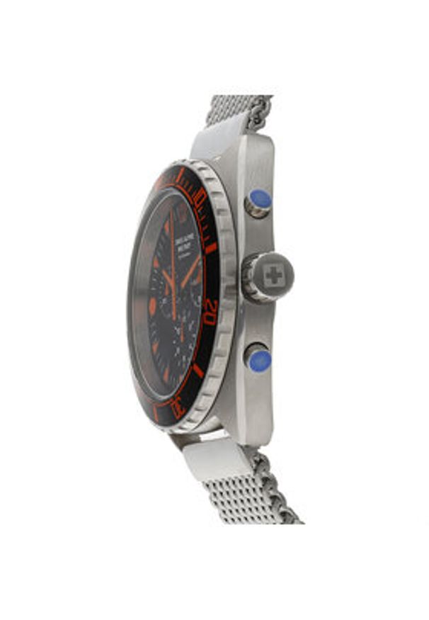 Swiss Alpine Military Zegarek 7066.9139 Srebrny. Kolor: srebrny