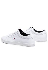 TOMMY HILFIGER - Tommy Hilfiger Sneakersy Iconic Long Lace Sneaker FM0FM01536 Biały. Kolor: biały. Materiał: materiał #7
