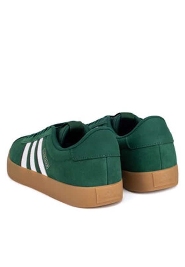 Adidas - adidas Sneakersy VL COURT 3.0 IH4790 Zielony. Kolor: zielony. Materiał: skóra