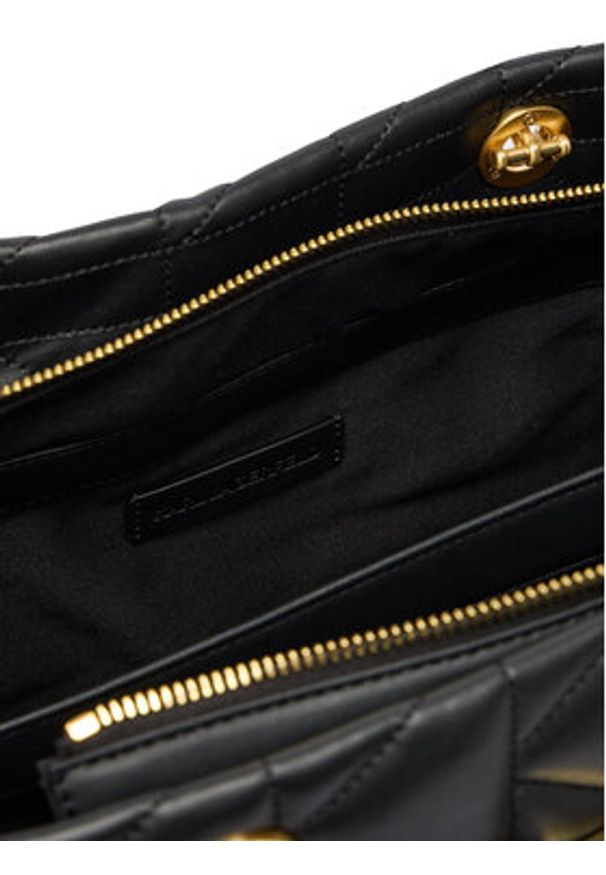 Karl Lagerfeld - KARL LAGERFELD Torebka A4W30085 Czarny. Kolor: czarny. Materiał: skórzane