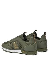 EA7 Emporio Armani Sneakersy X8X027 XK050 T529 Zielony. Kolor: zielony. Materiał: materiał