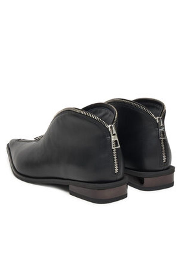 United Nude Botki Stacy Lo 109450116 Czarny. Kolor: czarny. Materiał: skóra