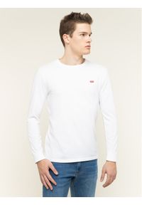 Levi's® Longsleeve Original Logo Tee 72848-0000 Biały Regular Fit. Kolor: biały. Materiał: bawełna. Długość rękawa: długi rękaw