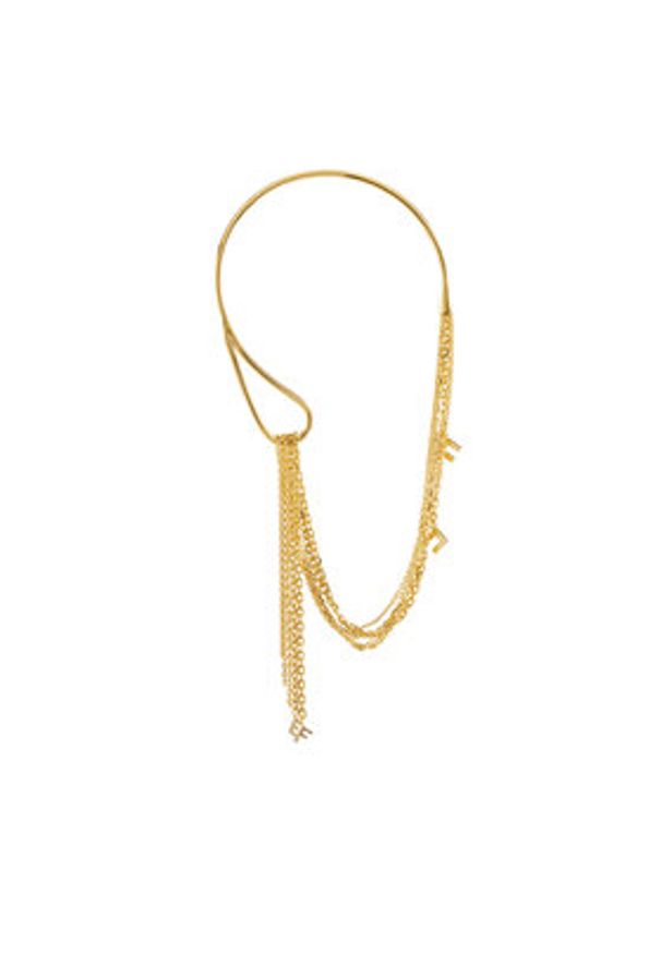 Elisabetta Franchi Naszyjnik CO-03B-52E2-V380 Złoty. Materiał: metalowe. Kolor: złoty