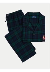 Polo Ralph Lauren Piżama 714915985002 Zielony Regular Fit. Kolor: zielony. Materiał: bawełna #6