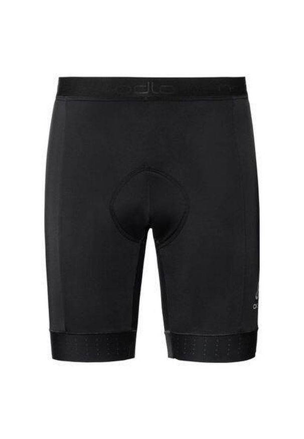 Spodenki rowerowe męskie Odlo short ZEROWEIGHT. Kolor: wielokolorowy, czarny, szary