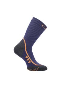 Skarpety CMP Trekking Sock SuperSoft 50 Mid. Kolor: wielokolorowy, niebieski, szary. Sport: turystyka piesza