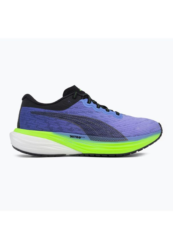 Puma - Buty do biegania damskie PUMA Deviate Nitro 2. Kolor: niebieski. Materiał: syntetyk