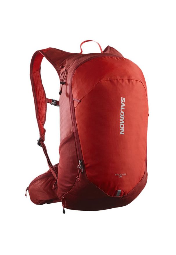 salomon - Plecak Salomon Trailblazer 20 LC2183500 - czerwony. Kolor: czerwony