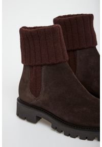 Baldinini - Botki damskie zamszowe BALDININI. Materiał: zamsz #2