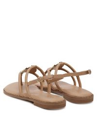 Nine West Sandały 123AL1754 Beżowy. Kolor: beżowy. Materiał: materiał, syntetyk #7