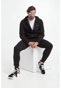 Karl Lagerfeld - Bluza dresowa męska KARL LAGERFELD. Typ kołnierza: kaptur. Materiał: bawełna, tkanina, dresówka. Wzór: aplikacja #4