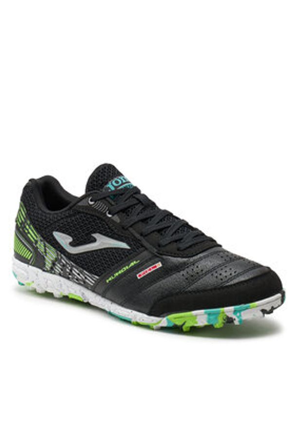 Joma Buty do piłki nożnej Mundial 2401 MUNS2401TF Czarny. Kolor: czarny. Materiał: materiał