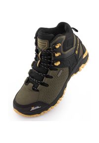 ALPINE PRO - Wodoodporne buty trekkingowe unisex Alpine Pro Lohane 46. Kolor: zielony. Styl: sportowy. Sport: turystyka piesza