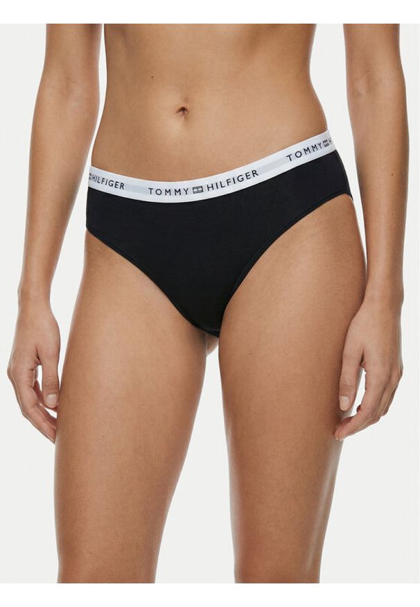 TOMMY HILFIGER - Tommy Hilfiger Figi klasyczne UW0UW05876 Czarny. Kolor: czarny. Materiał: bawełna